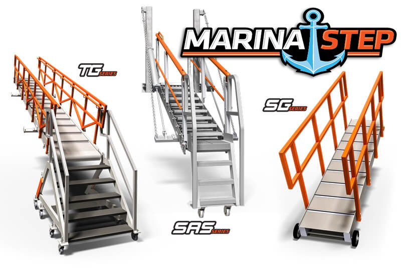 Announcing MarinaStep, an innovative line of ship and marine gangways