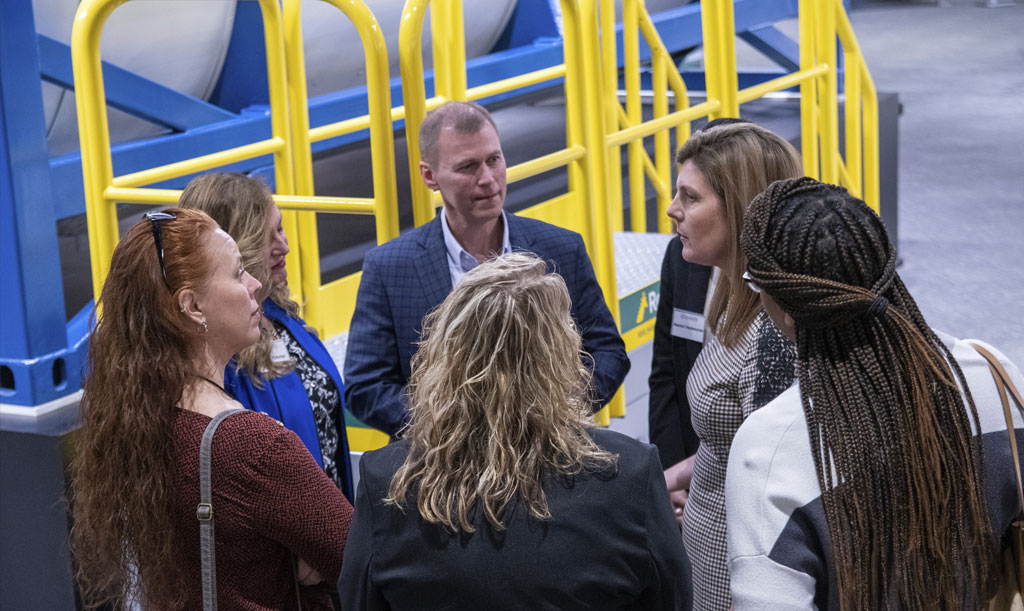 Lt. Governor Pamela Evette Visits SafeRack to Celebrate Women in Manufacturing