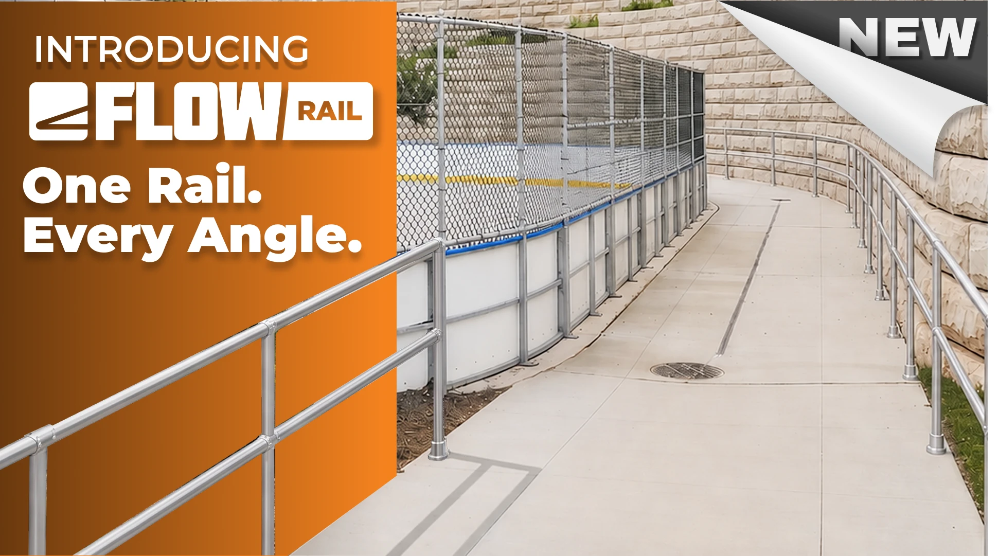 Introducing FlowRail. One Rail. Every Angle.